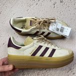 jq5127 Оригінал! нові жіночі кеди adidas gazelle bold xlg