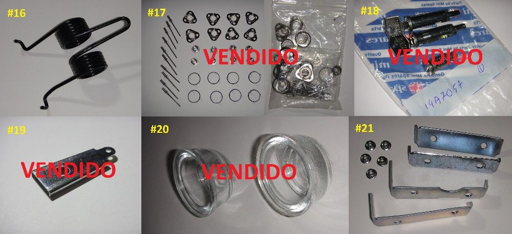 Peças novas e usadas para MINI Clássico