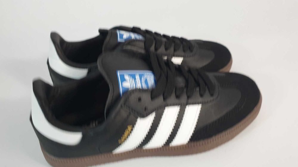 Buty damskie adidas Samba OG B75807 Originals skórzane czarne 36