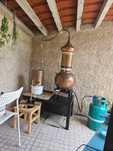 Alambique com coluna 30lt