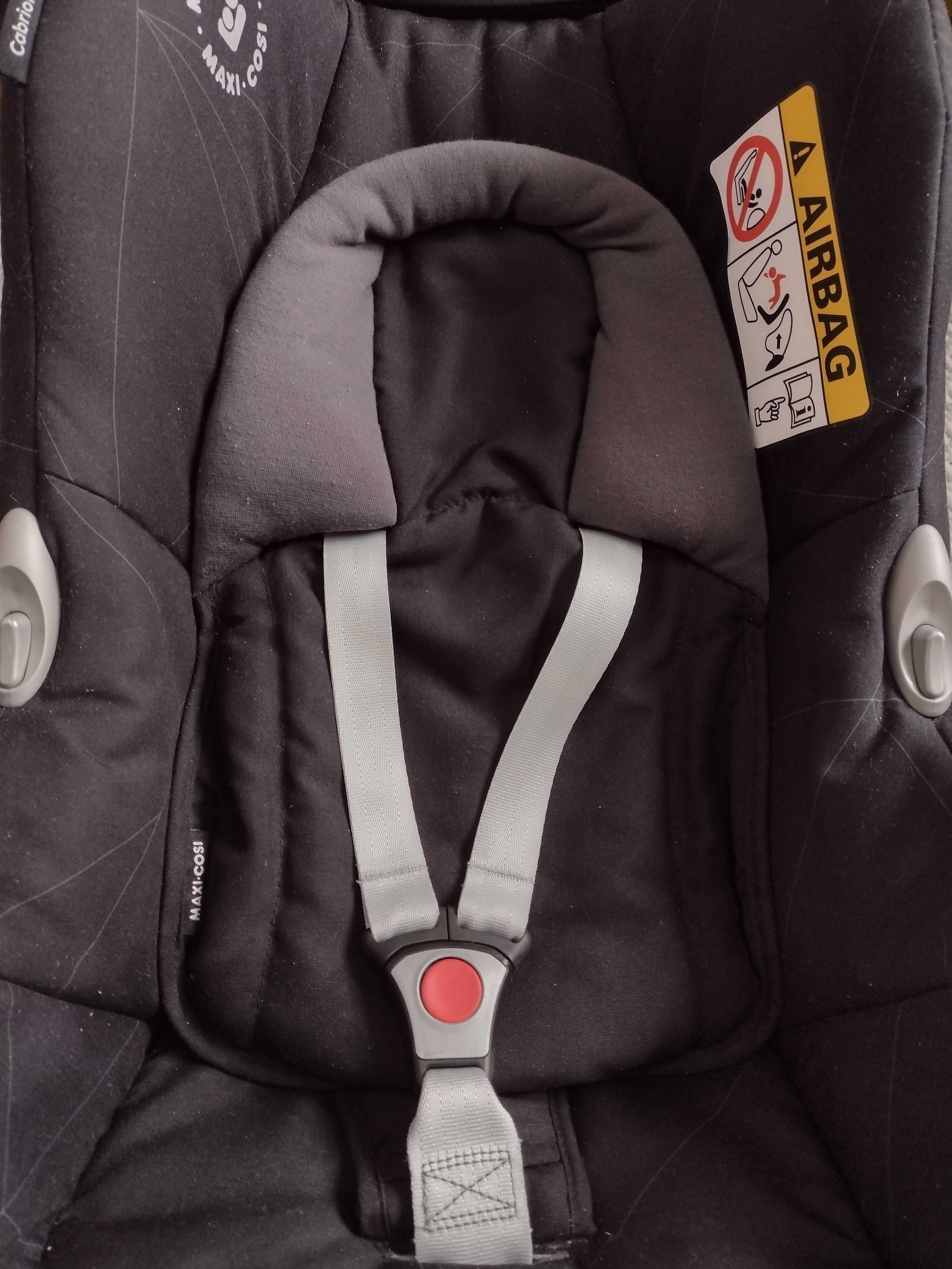 Fotelik Maxi-Cosi CabrioFix 0-13kg Czarny BDB