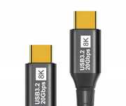 Kabel USB-C 3.2 Thunderbolt 3 20Gbps 8K 60Hz 4K 120Hz 2m XREAL AR VR