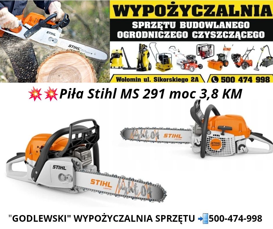 Wynajem! Rębak spalinowy rozdrabniacz 15Km Wypożyczalnia!