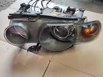 Lampa lewy przód Xenon kompletna, BMW E46 compact lift EUROPA BDB STAN