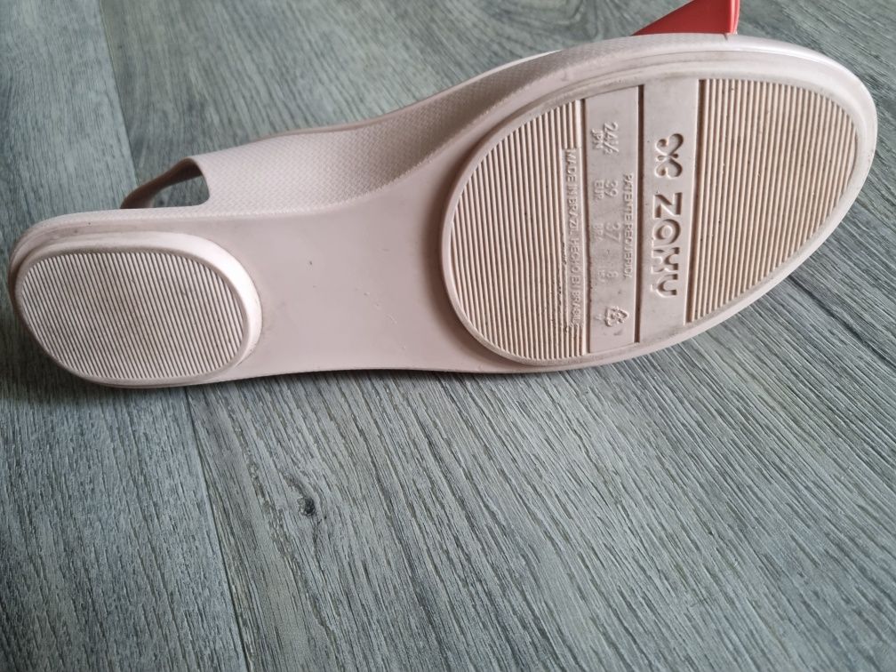 Buty baleriny Zaxy 39 z kokarda