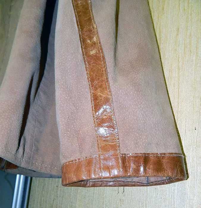 Замшевая мужская  куртка -весна-осень