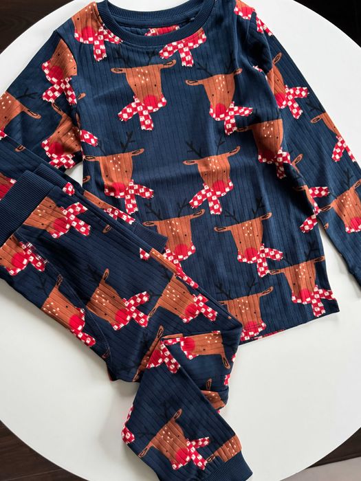 Піжама Next на 5-6 р. (110-116см) новорічна, пижама некст