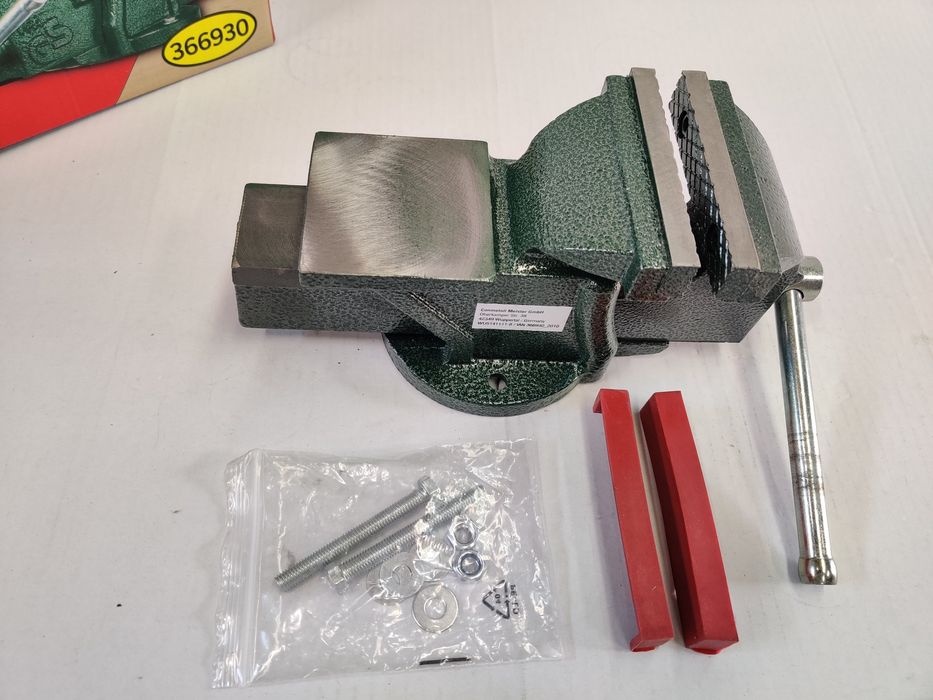 Оригінал чугунные тиски с Германии PARKSIDE/наковальня/лещата/чугунні