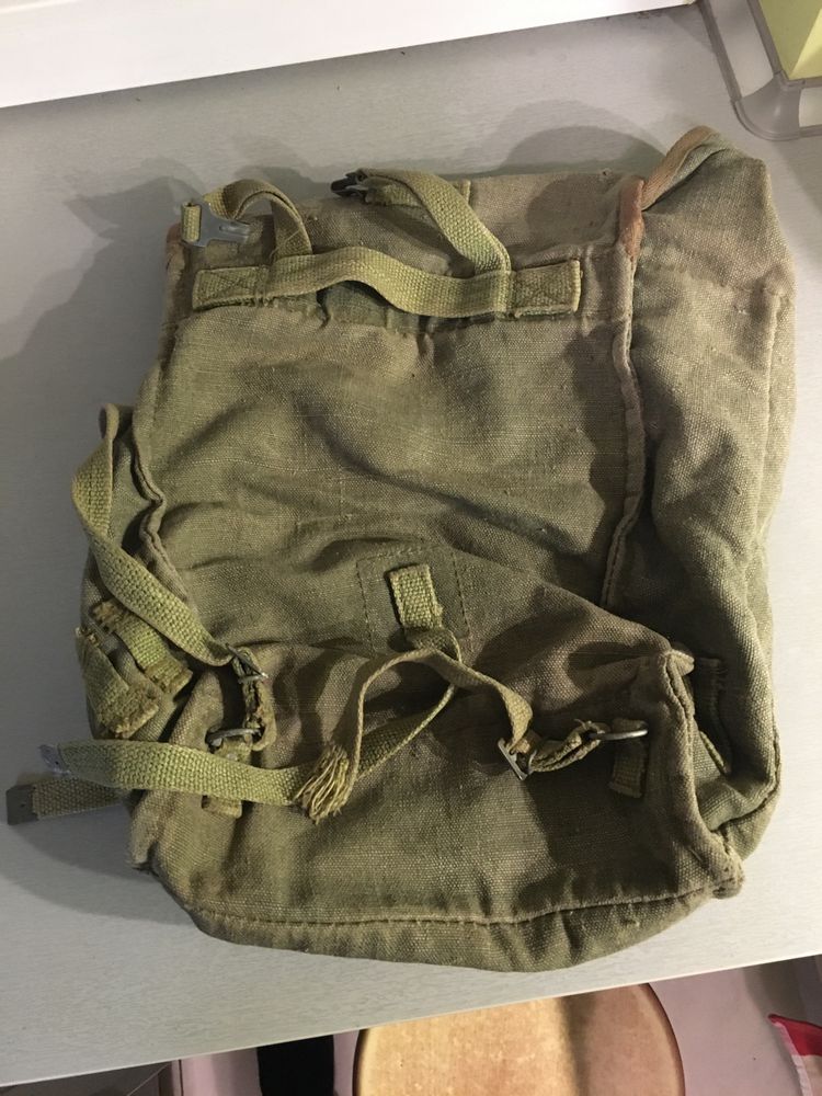 Plecak militarny wojskowy wojsko wojna prl kolekcja militaria armia