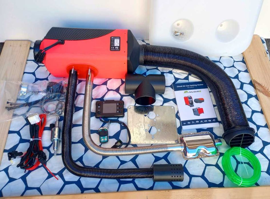 Ogrzewanie przenośne postojowe 8kW 12/24v Webasto Nagrzewnica Olejowa