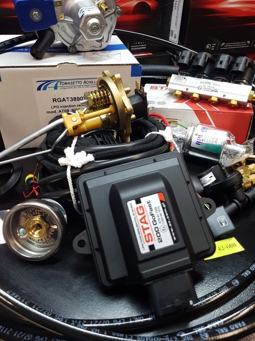 Комплект ГБО 4 пок. Go-fast, Форсунки Valtek, Томасетто. Установка ГБО