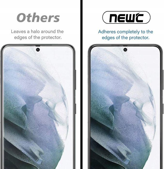 NEW'C - Zestaw 2x Szkło Hartowane do Samsung Galaxy S21
