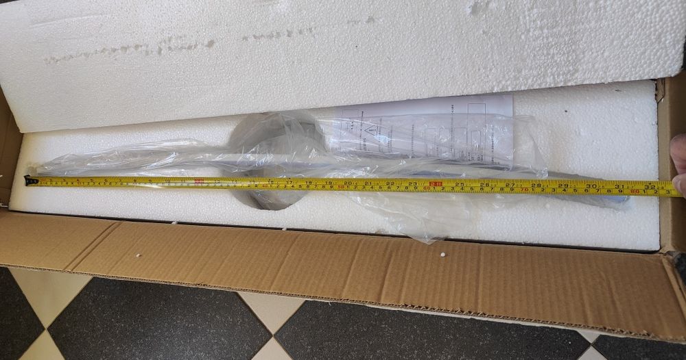 Candeeiro Espelho wc 80 cm