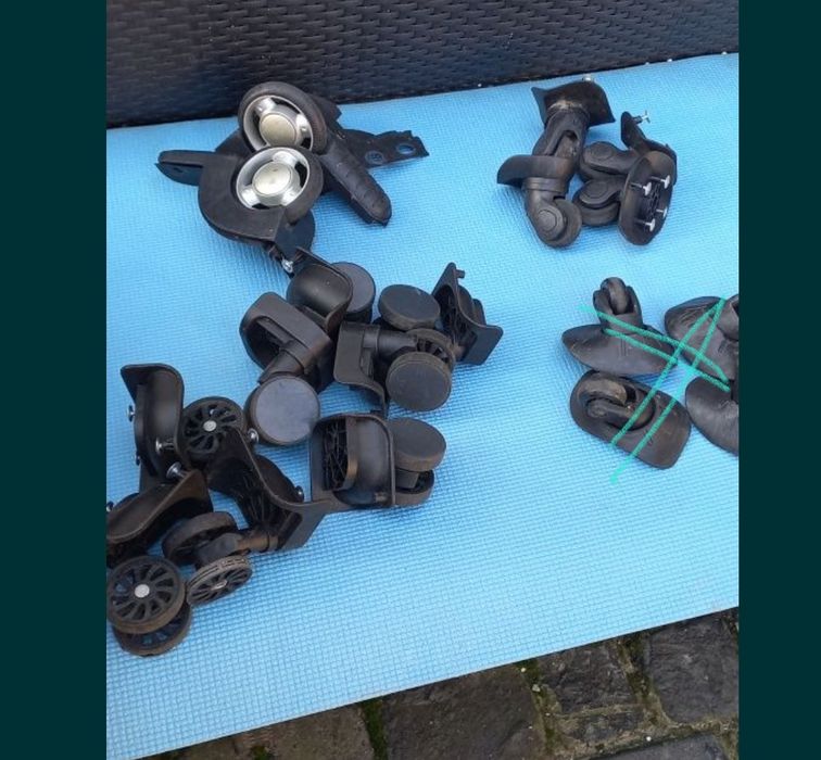 Запчастини к валізам колеса,ручки