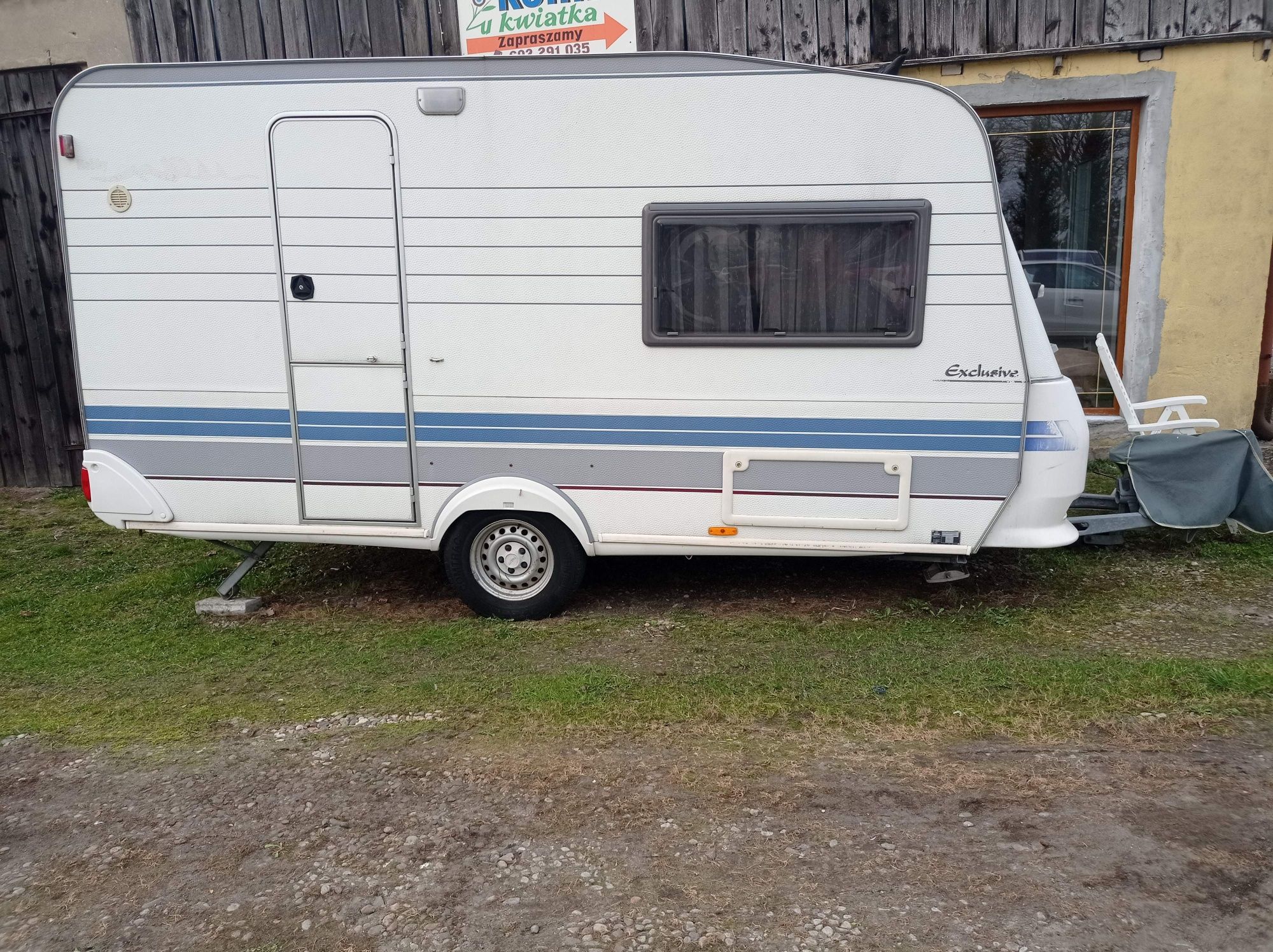 Przyczepa hobby exlusive