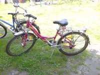 rozowy rower miejsko gorski