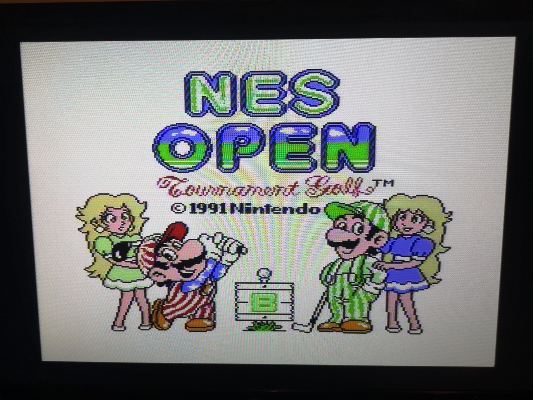NES Open Mario Golf NES Nintendo gra PAL ANG (oryginał testowany)
