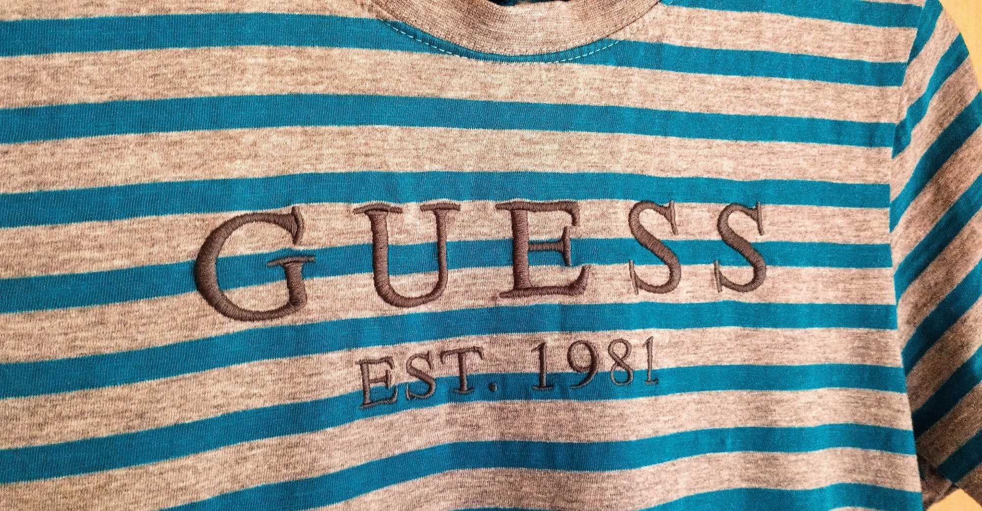 Męska piękna koszulka Guess