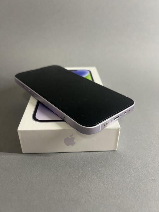 Iphone 14 - 128GB kondycja 100% baterii fioletowy