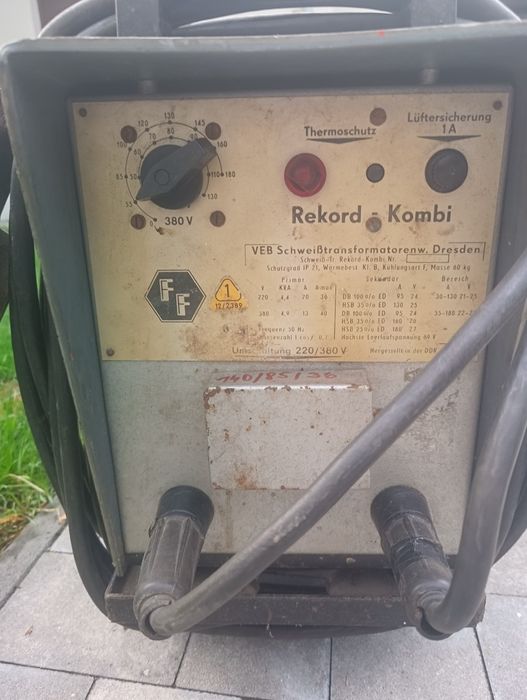 Spawarka rekord kombi 220/380