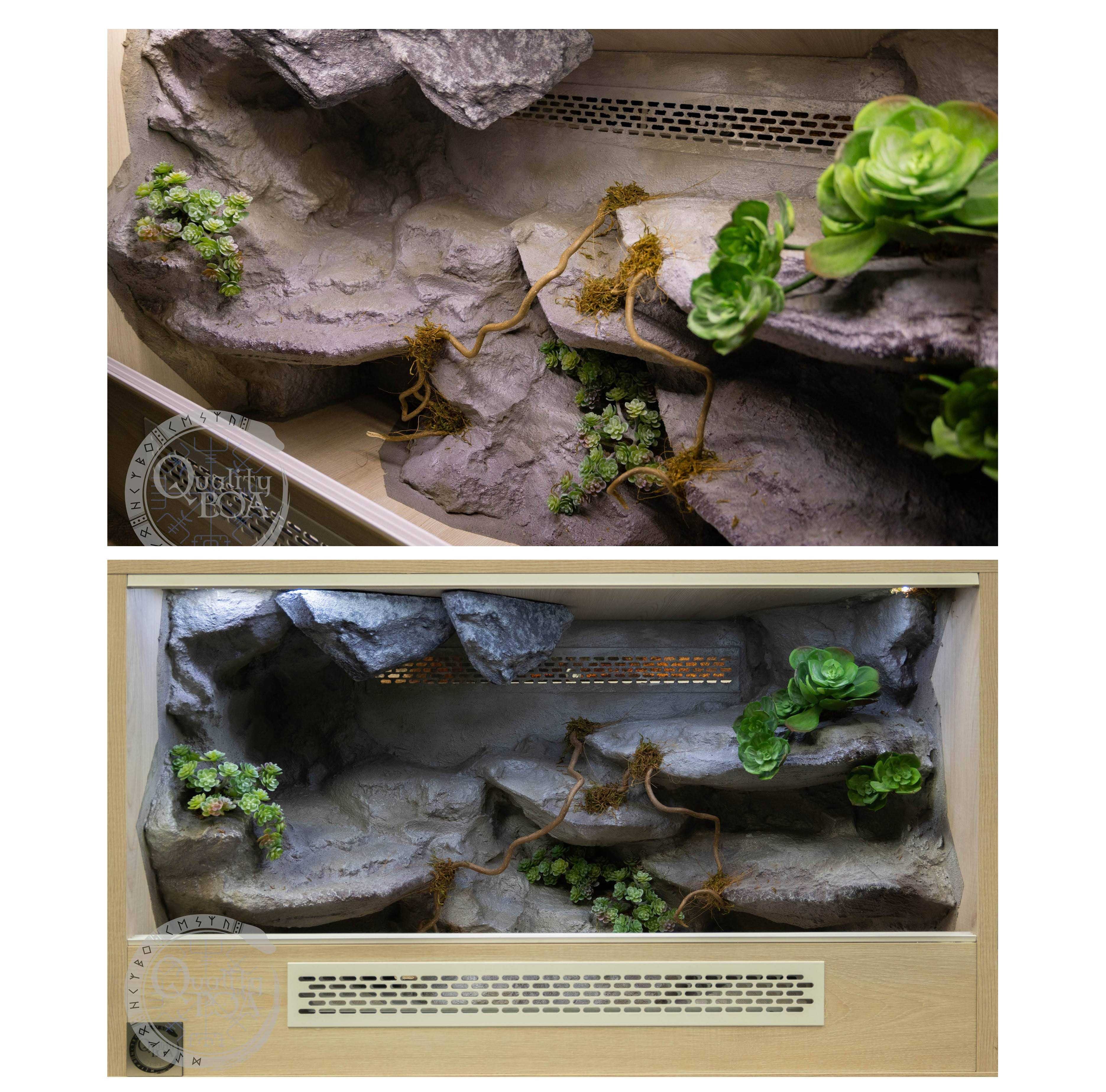 Terrarium dla gekona lamparciego