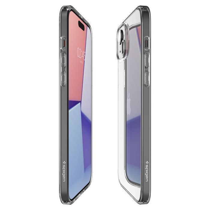 Etui Spigen Airskin Hybrid dla iPhone 15, Krystalicznie Przejrzyste