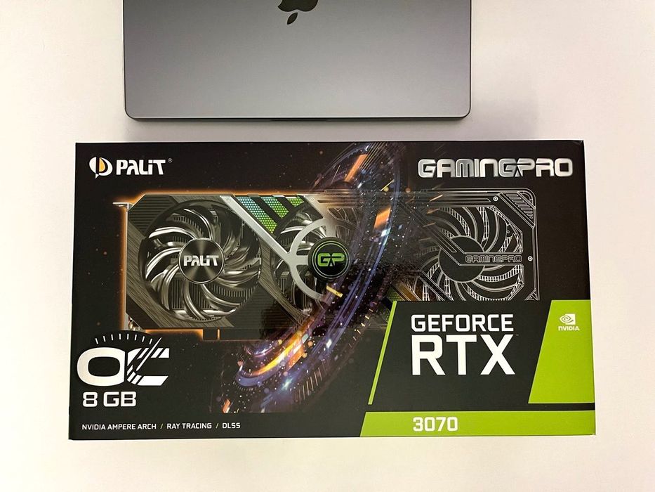 Відеокарта Palit GeForce RTX 3070 GamingPro OC 8GB (Розетка)