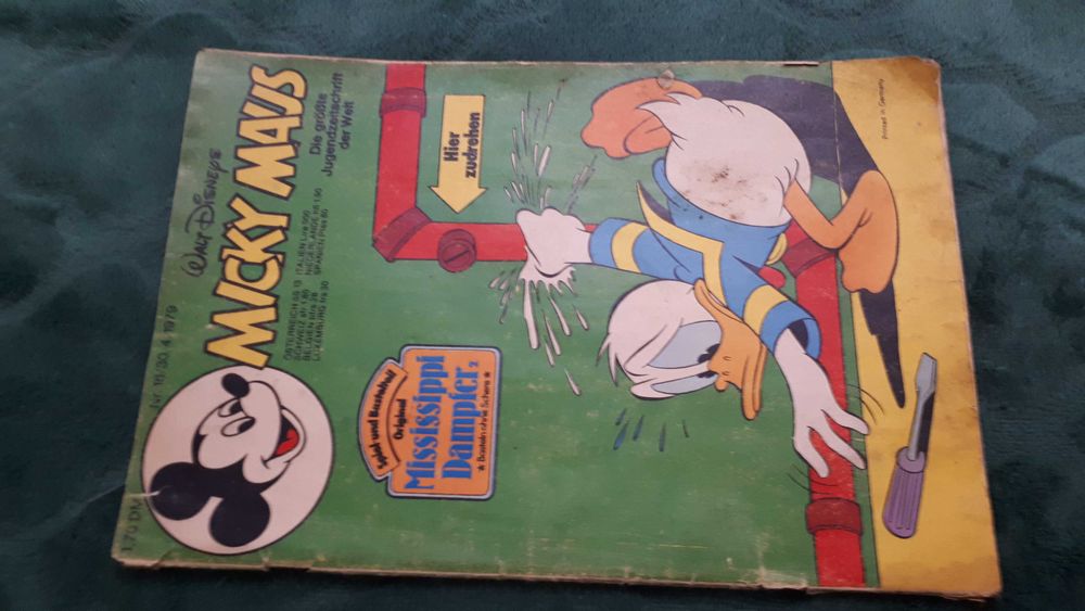 Micky Mouse 1979 rok komiks