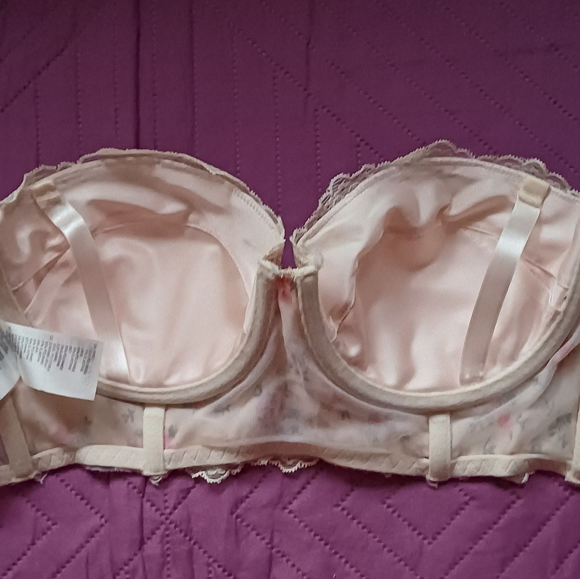 Stanik H&M szerokie zapięcie