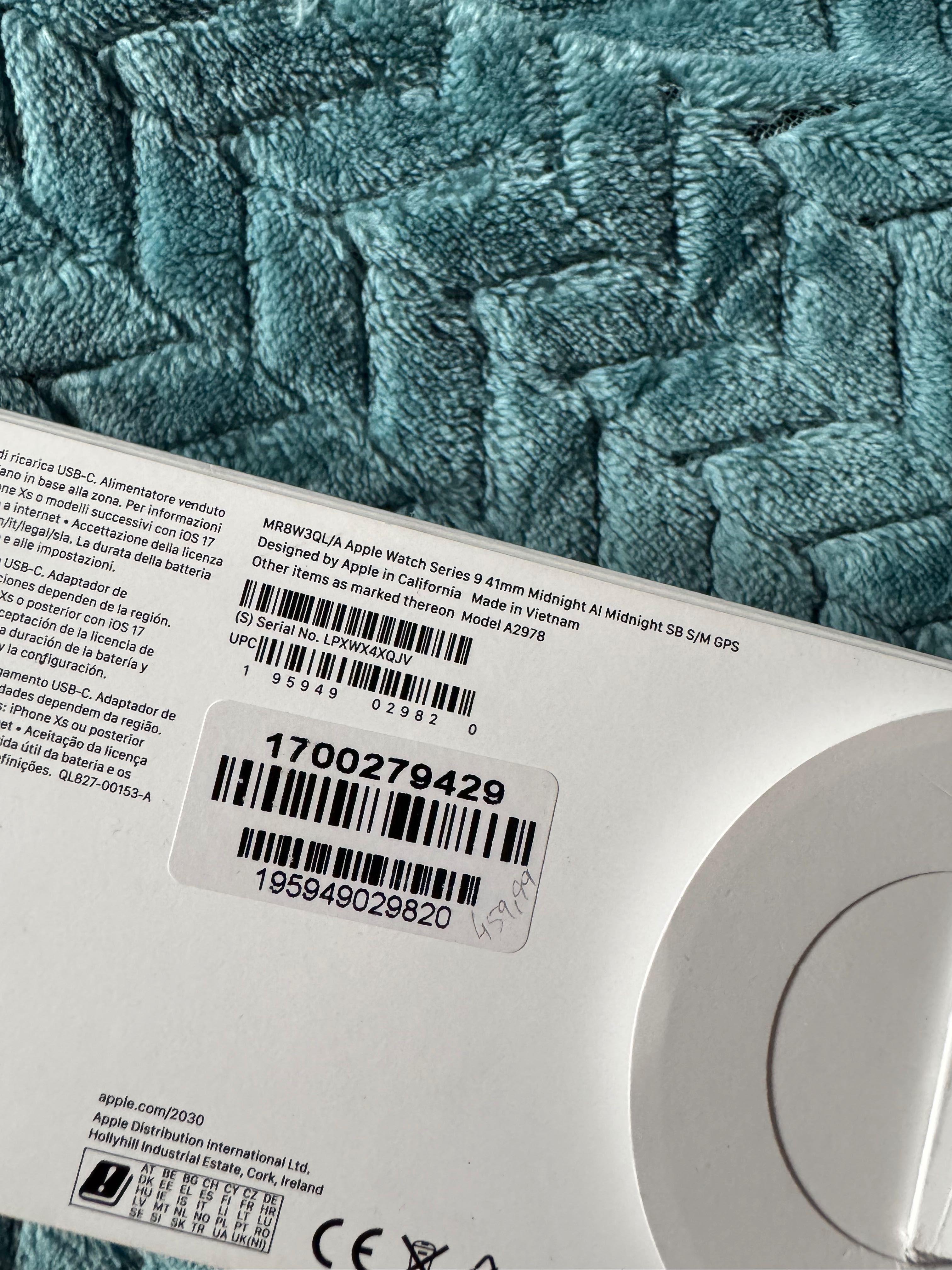 Apple Watch Series 9 41mm NOVO