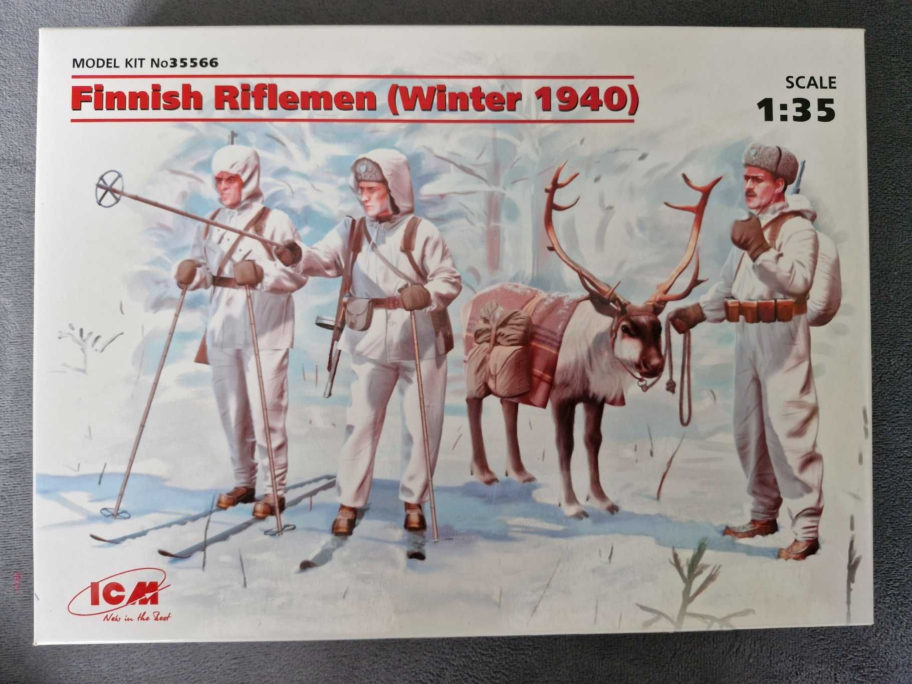 ICM 35566 - Finnish Riflemen (Winter 1940) (1:35) V