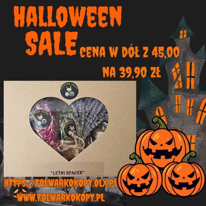 Box ziołowy "Letni Spacer" dla królika w Halloweenowej cenie 39,90