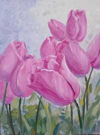 Картина "Квіти тюльпани"