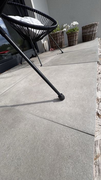 Płyty tarasowe ceramiczne 60x60x20 szare 1 Gatunek Nowe taras kostka