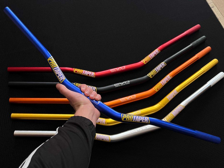 Руль на мотоцикл ProTaper 28-22мм. Мото руль алюминиевый Протапер 80см