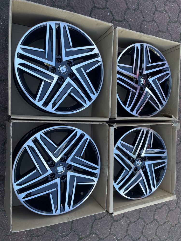 Felgi Seat Tarraco ateca 19 cali 5x112 oryginał wysyłka vw tiguan