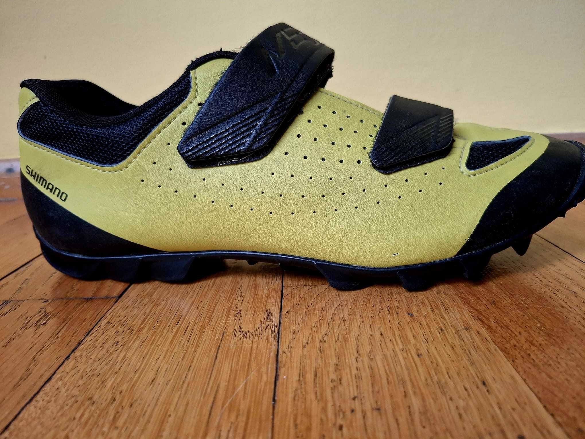 Buty spd Shimano ME1 SH-ME100 żółte rozmiar 42