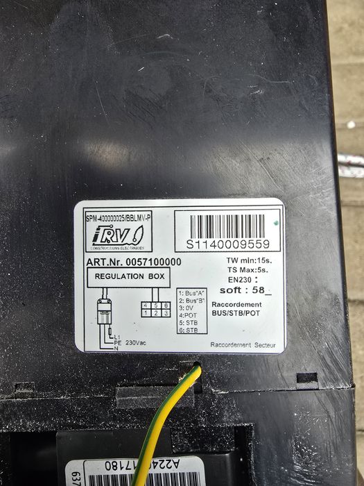 Palnik olejowy DeDietrich SPM F10E2-5.24, palnik na olej opałowy