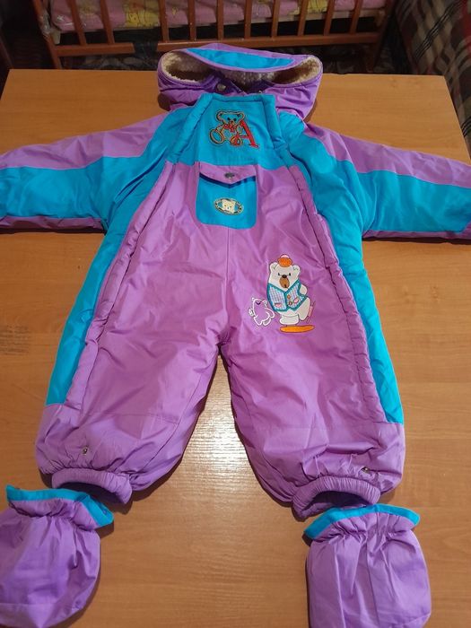 Комбінезон зимовий для дівчинки