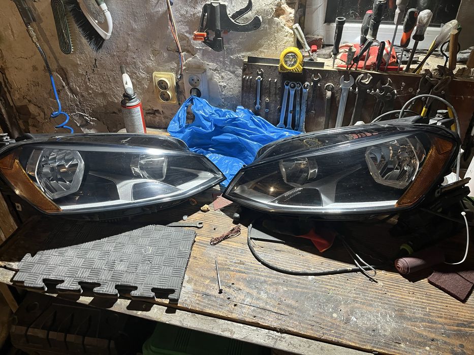 Golf 7 фара америка