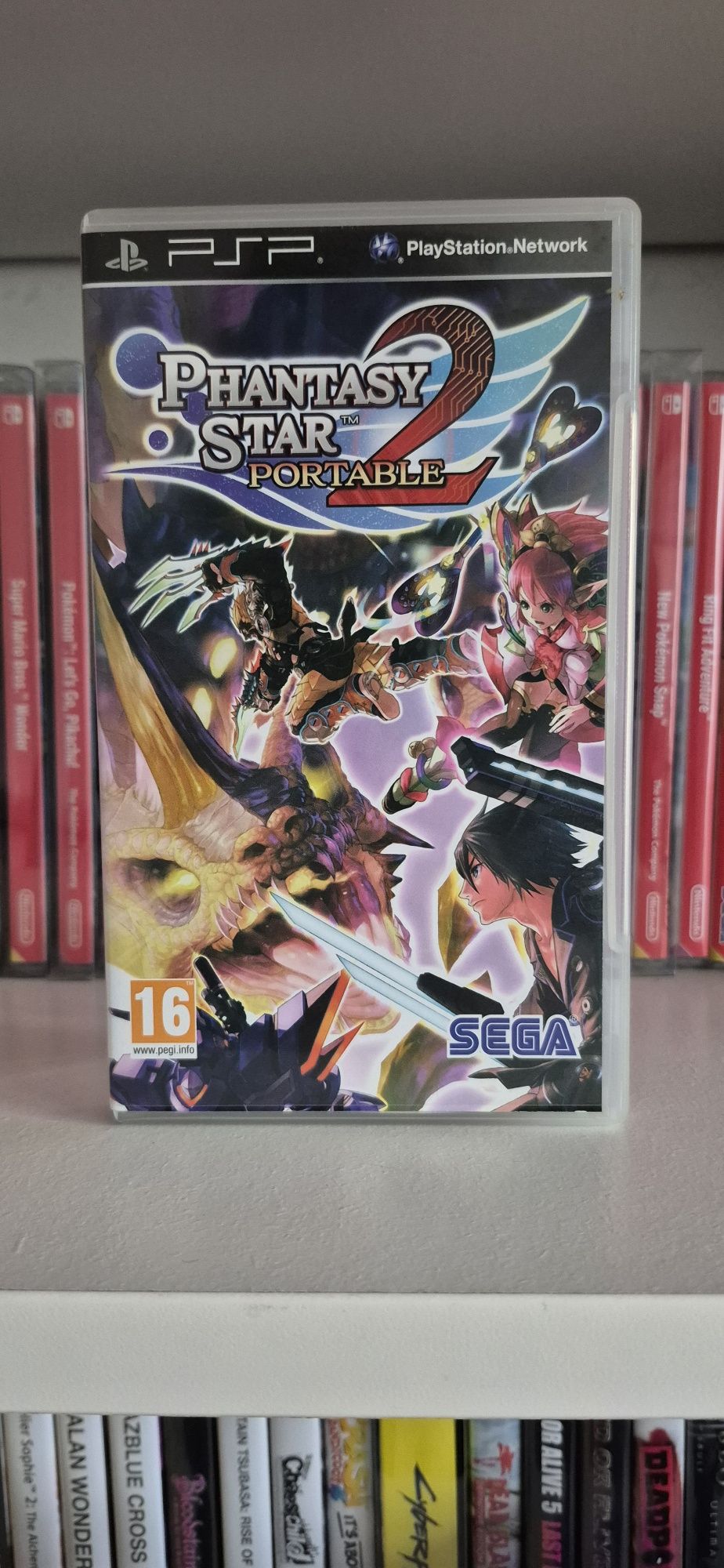 PSP Phantasy Star Portable 2