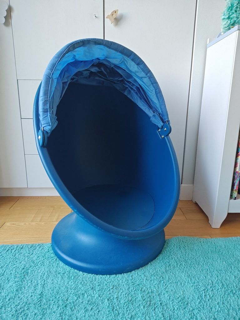 Fotel jajo obrotowy IKEA PS LÖMSK dla dzieci