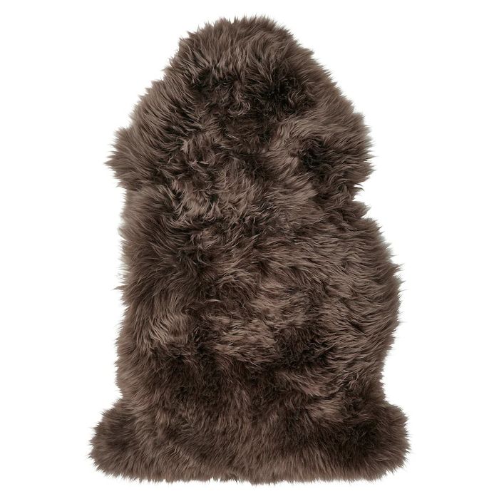 Pele de ovelha, branco-bege, 85 cm