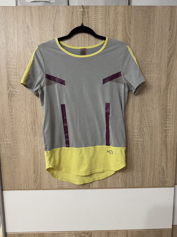 Koszulka Kari Traa XS logowana kolorowa tshirt damska