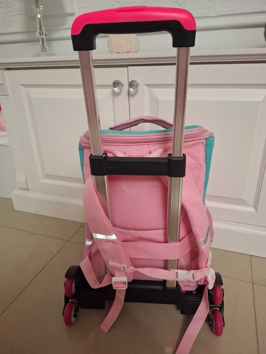 Plecak Walizka Jednorożec nowy na kółkach