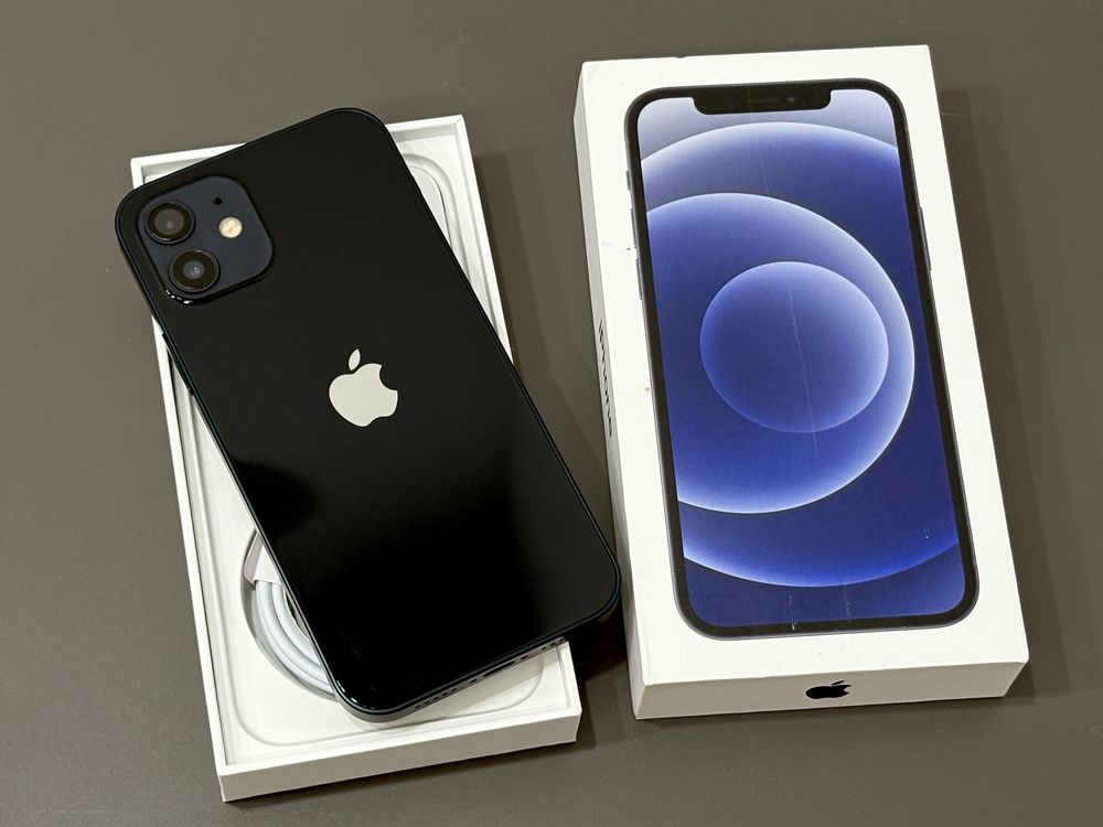 iPhone 12 Black Neverlock (АКБ 91%)