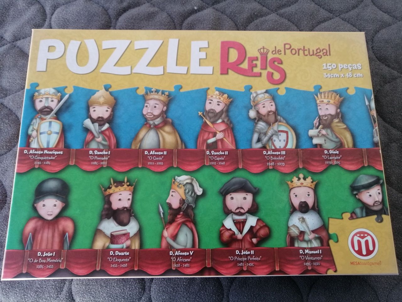 Puzzle Reis de Portugal