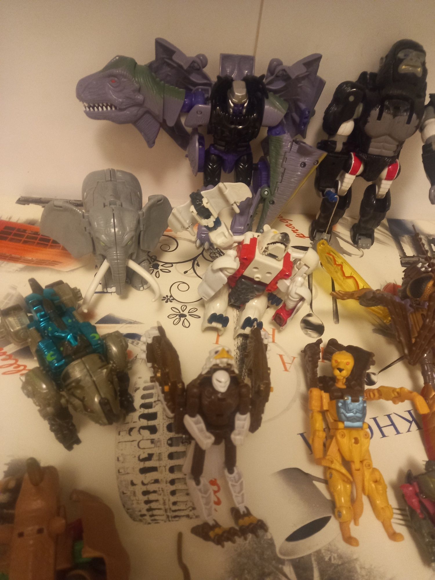 Transformers antigos beast wars