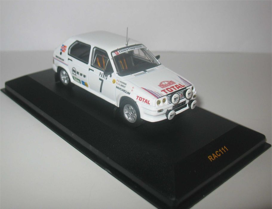 Citroen Visa 1000 Pistes - Rally Monte Carlo 1985- Jean-Claude Andruet