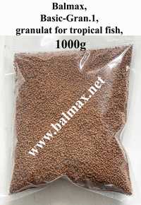 Balmax, Basic-Gran.1, granule for tropical fish, granulat dla ryb, 1kg